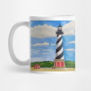 Lighthouse on Cape Hatteras National Seashore Mug